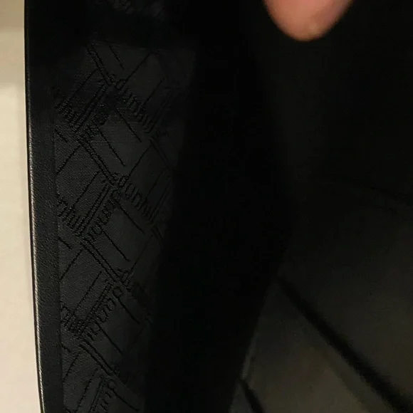 Dunhill Black Gold Trim Long Bifold Wallet - Picture 6 of 14